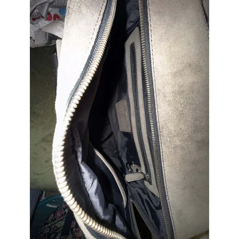 TUMI Beacon Hill Smith Jetsetter Briefcase Carry-On Leather Two Tone Businessman